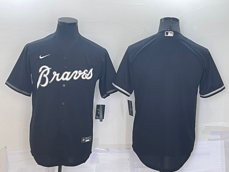 Atlanta Braves Black MLB Jersey