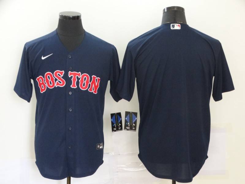 Boston Red Sox Dark Blue MLB Jersey