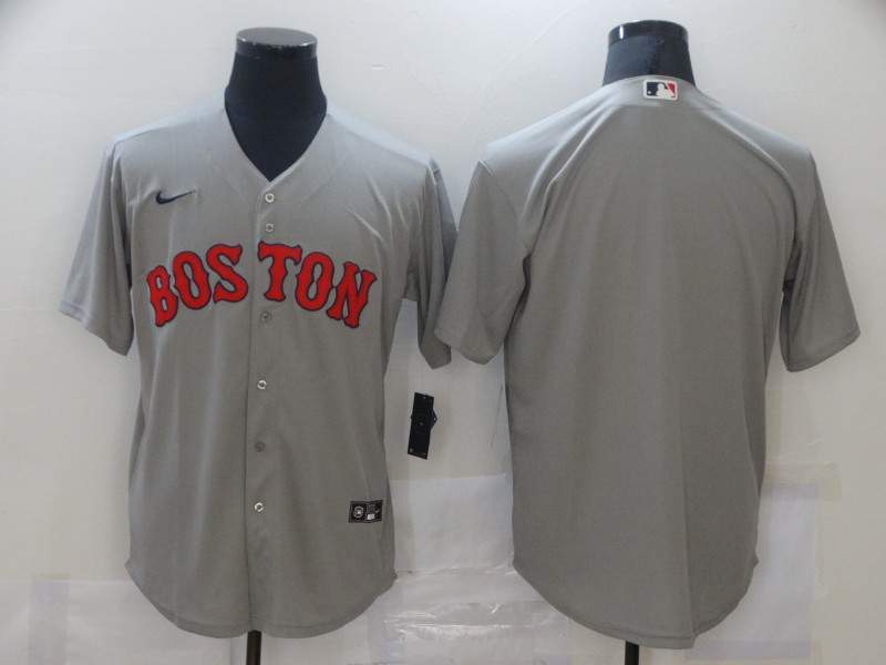 Boston Red Sox Grey MLB Jersey