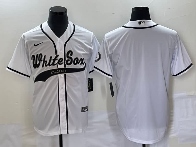 Chicago White Sox White MLB Jersey 03