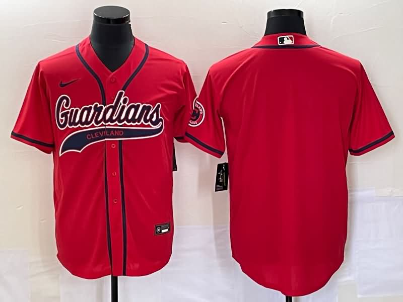 Cleveland Indians Red MLB Jersey
