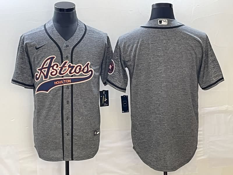 Houston Astros Grey MLB Jersey 04