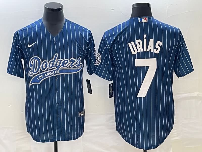 Los Angeles Dodgers Dark Blue MLB Jersey