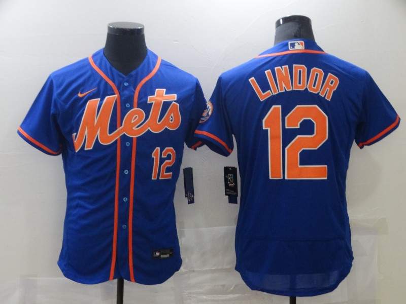 New York Mets Blue Elite MLB Jersey