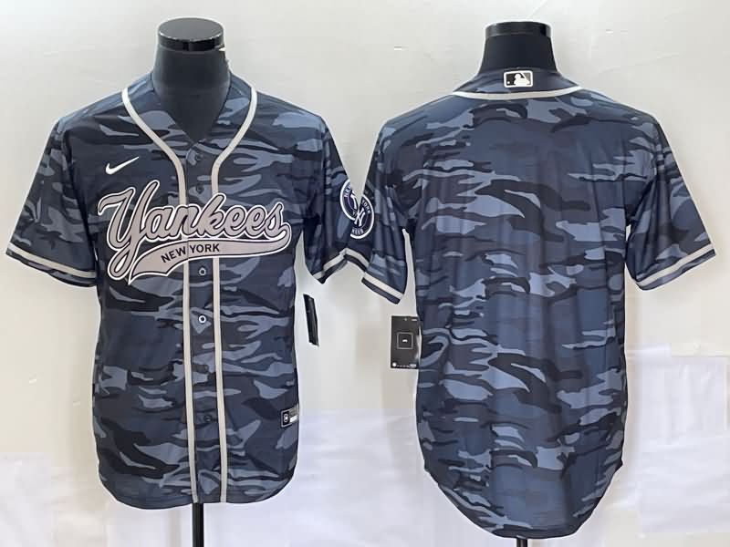 New York Yankees Camouflage MLB Jersey