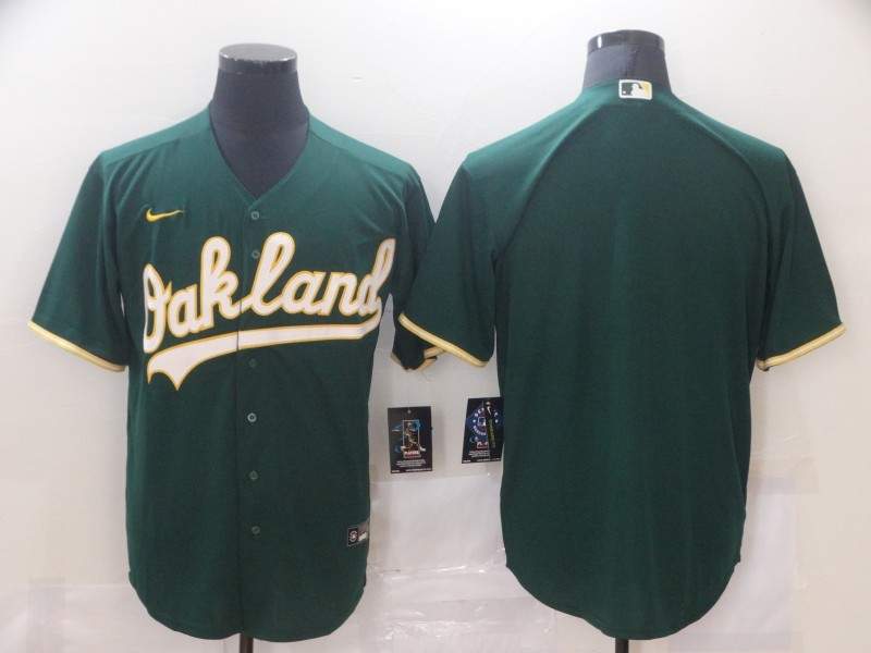 Oakland Athletics Green MLB Jersey