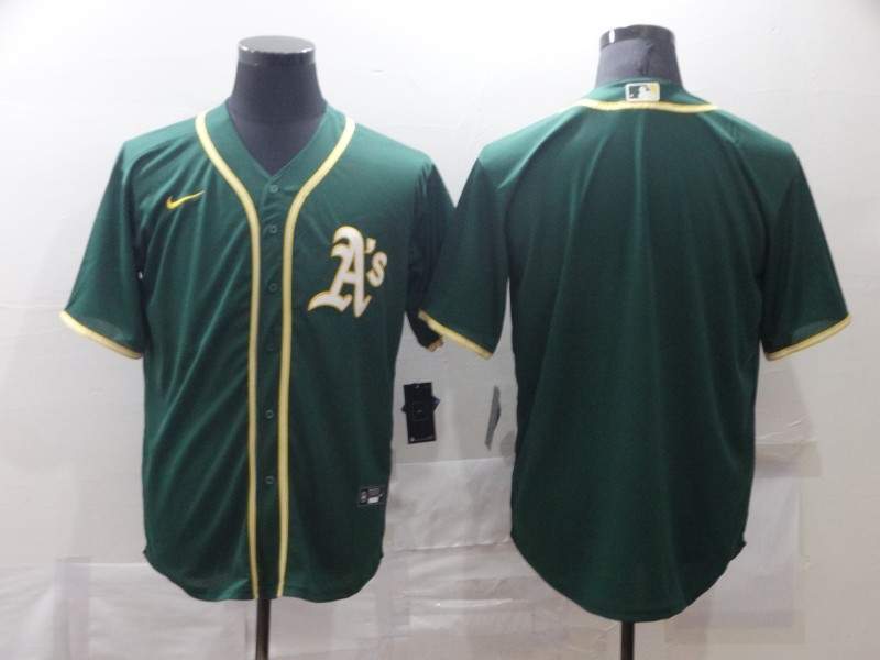 Oakland Athletics Green MLB Jersey 02