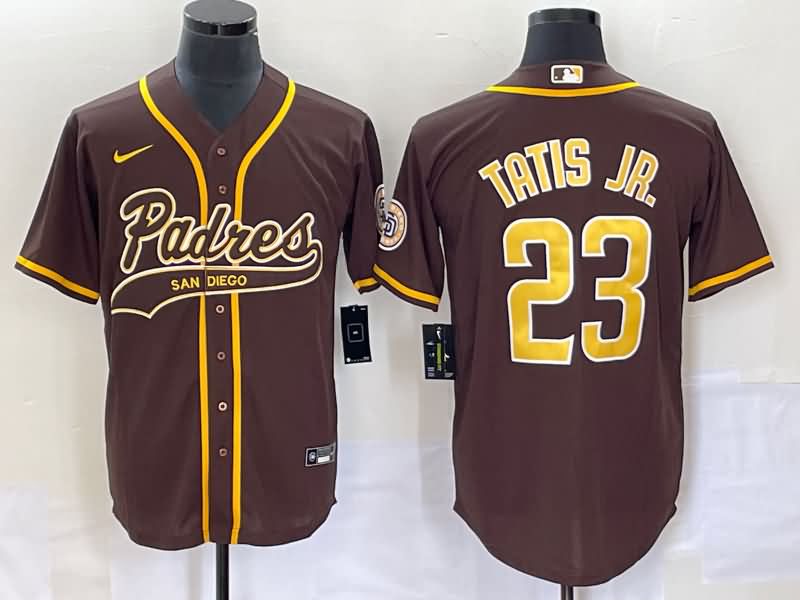 San Diego Padres Brown MLB Jersey 04