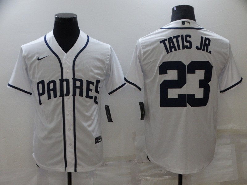 San Diego Padres White MLB Jersey 03