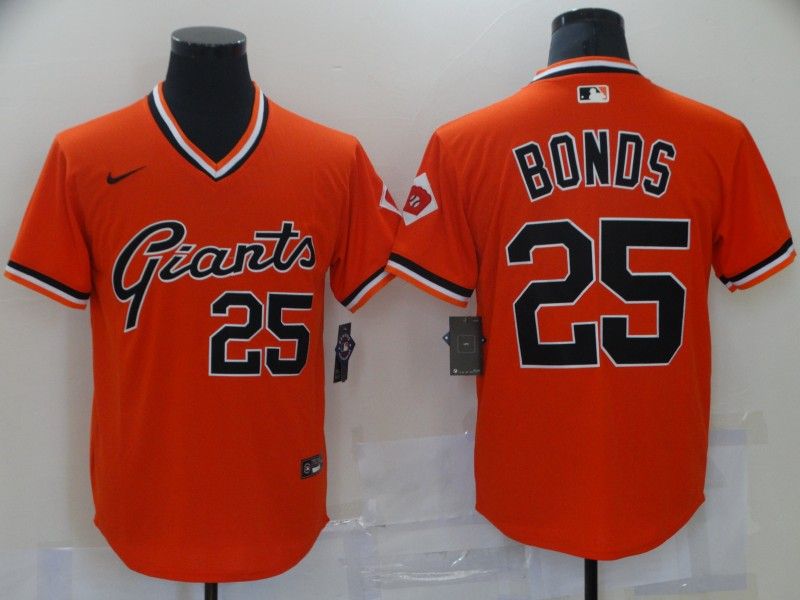 San Francisco Giants Orange Retro MLB Jersey