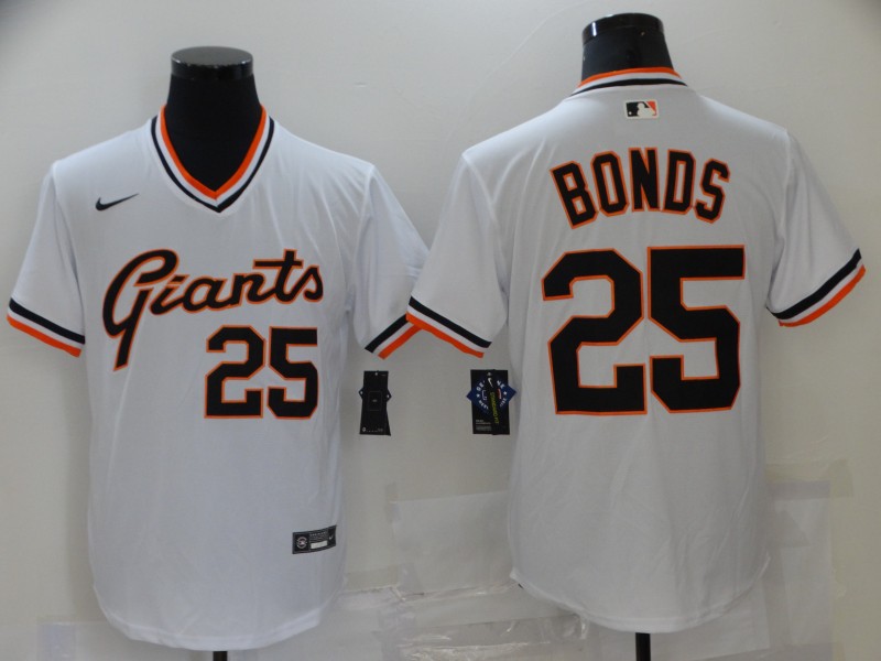 San Francisco Giants White Retro MLB Jersey