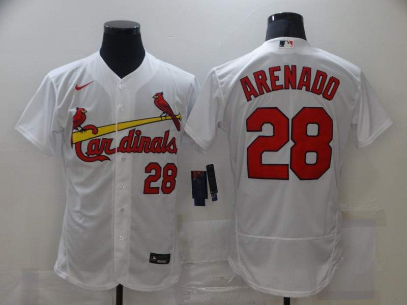 St. Louis Cardinals White Elite MLB Jersey