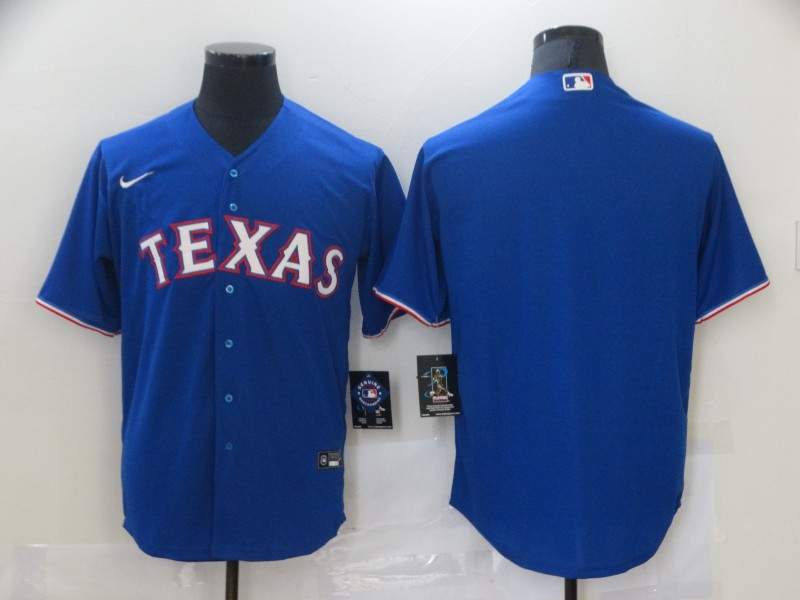 Texas Rangers Blue MLB Jersey