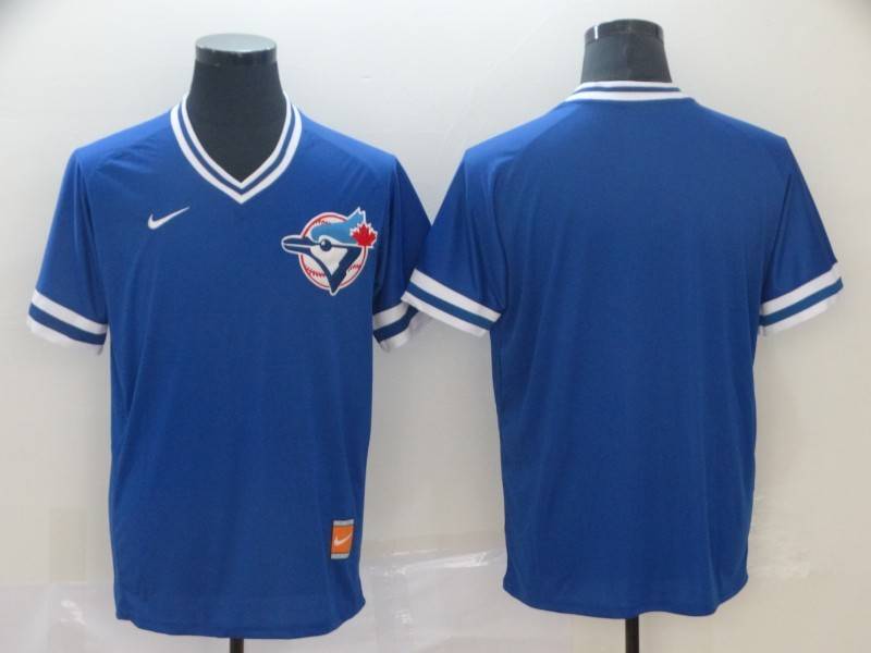 Toronto Blue Jays Blue Retro MLB Jersey