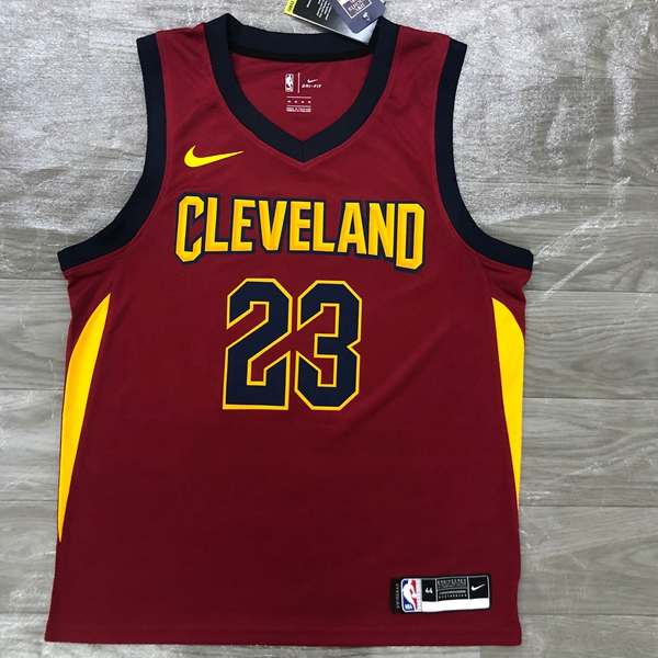 Cleveland Cavaliers Red Basketball Jersey (Hot Press)