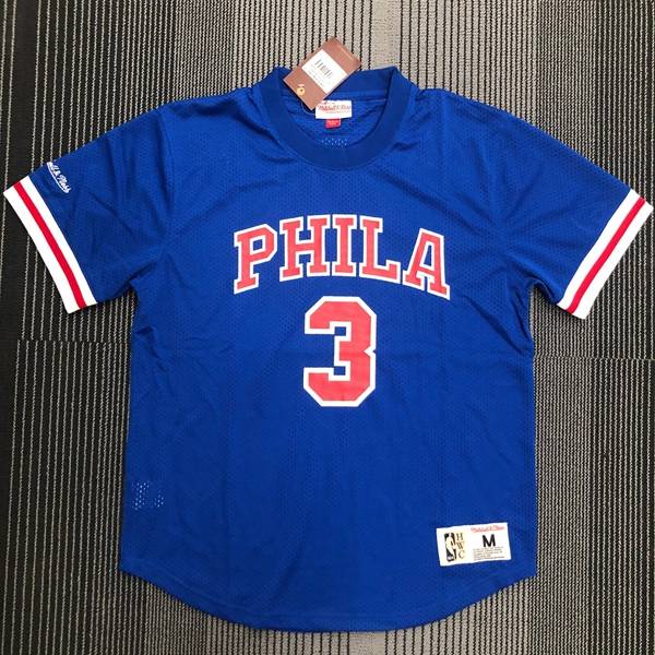 Philadelphia 76ers Blue Classics Basketball Jersey (Hot Press)