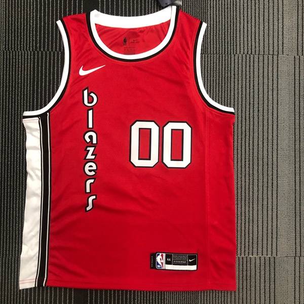 Portland Trail Blazers Red Classics Basketball Jersey (Hot Press)