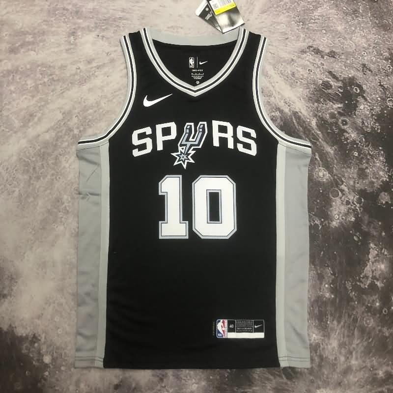 San Antonio Spurs 22/23 Black Basketball Jersey (Hot Press)