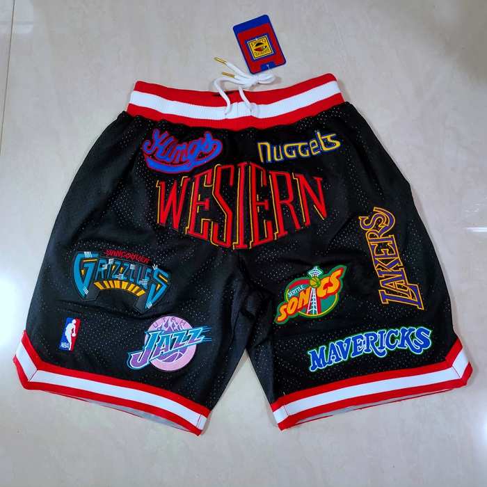 ALL-STAR Just Don Black NBA Shorts