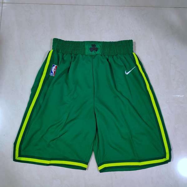 Boston Celtics Green NBA Shorts 03