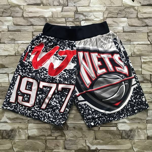 Brooklyn Nets Mitchell&Ness Black NBA Shorts