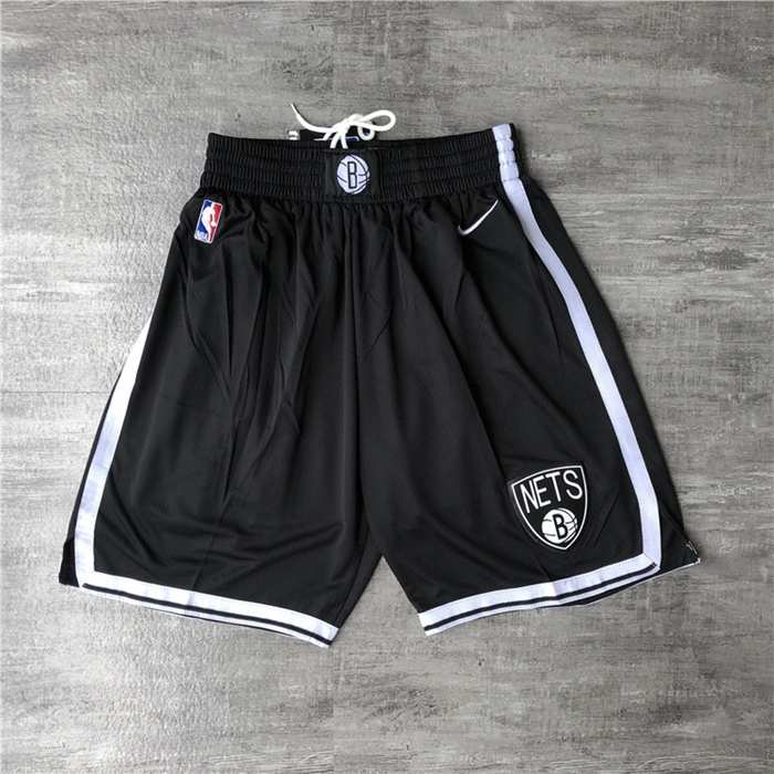 Brooklyn Nets Black NBA Shorts