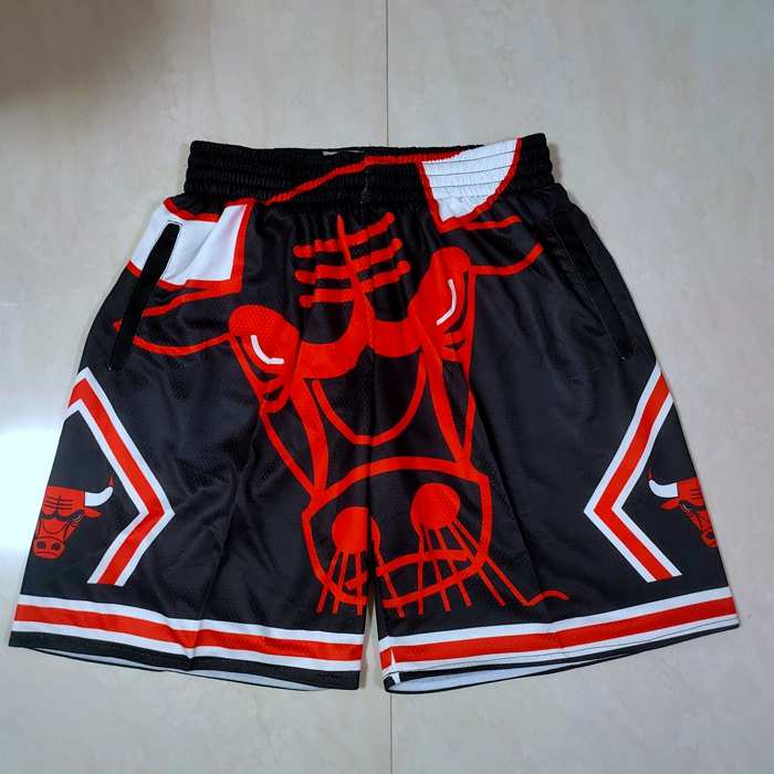 Chicago Bulls Mitchell&Ness Black NBA Shorts