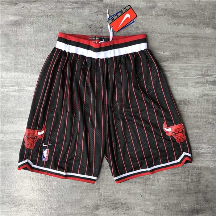 Chicago Bulls Black NBA Shorts