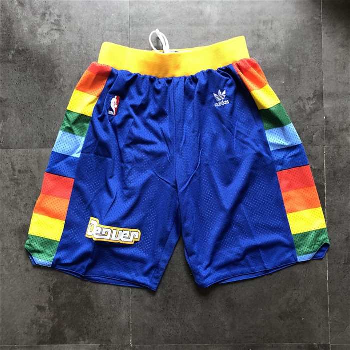 Denver Nuggets Blue Classics NBA Shorts