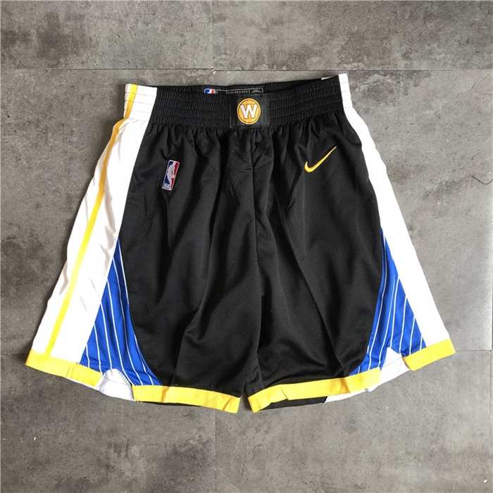 Golden State Warriors Black NBA Shorts
