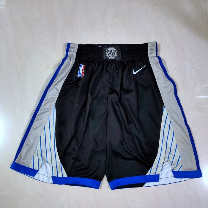 Golden State Warriors Black City NBA Shorts