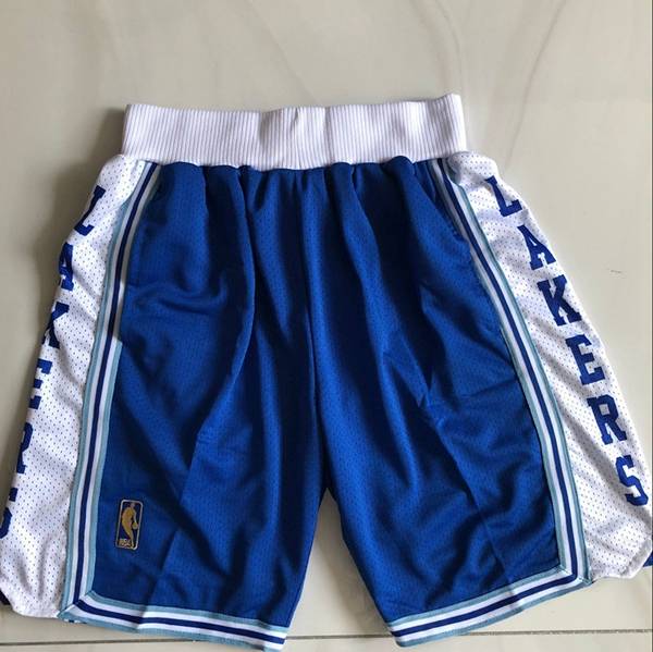 Los Angeles Lakers Mitchell&Ness Blue Basketball Shorts