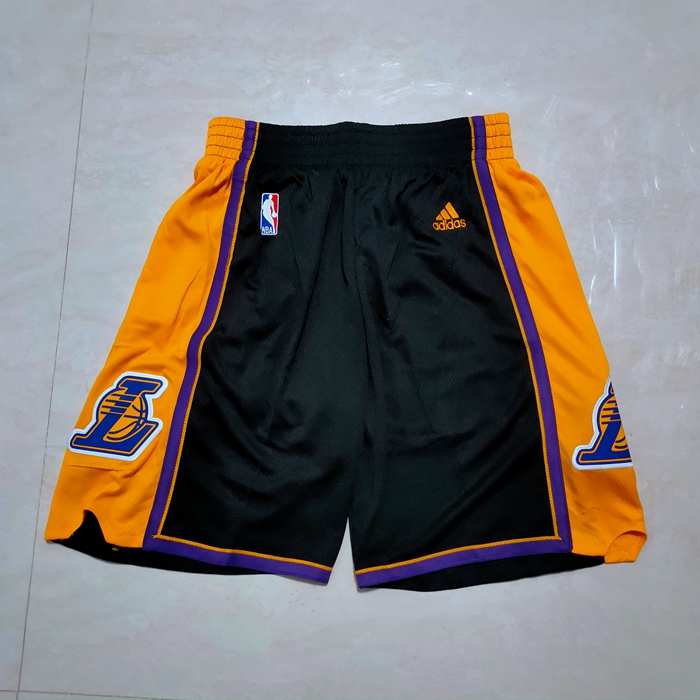 Los Angeles Lakers Black Classics NBA Shorts 02