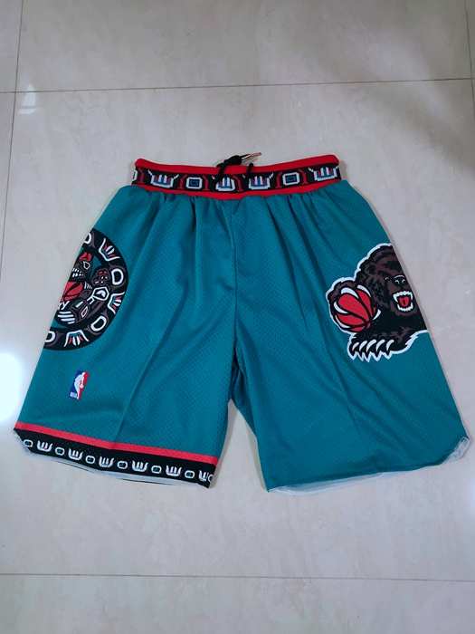 Memphis Grizzlies Just Don Green NBA Shorts