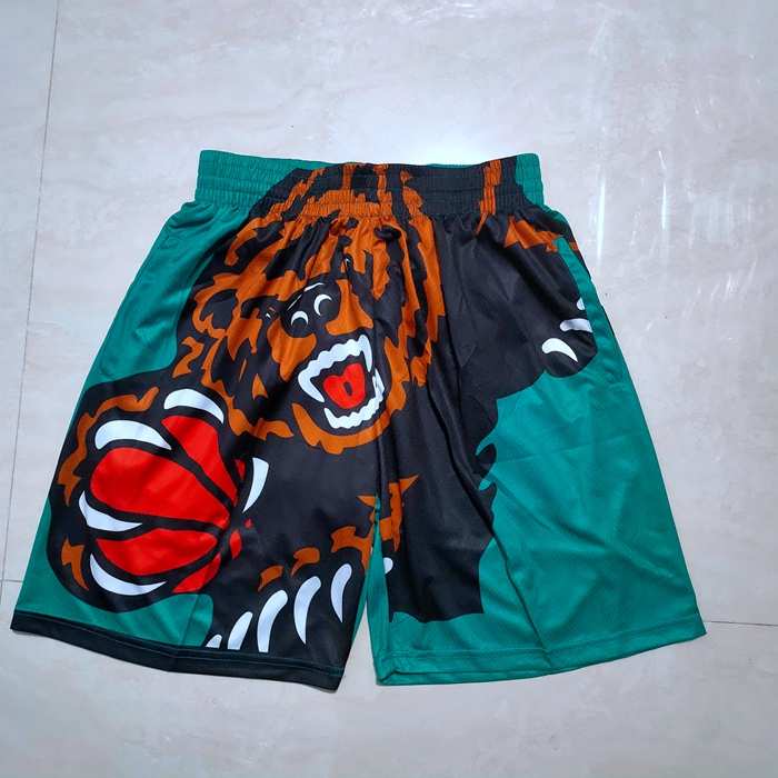 Memphis Grizzlies Mitchell&Ness Green NBA Shorts