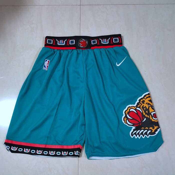 Memphis Grizzlies Green NBA Shorts