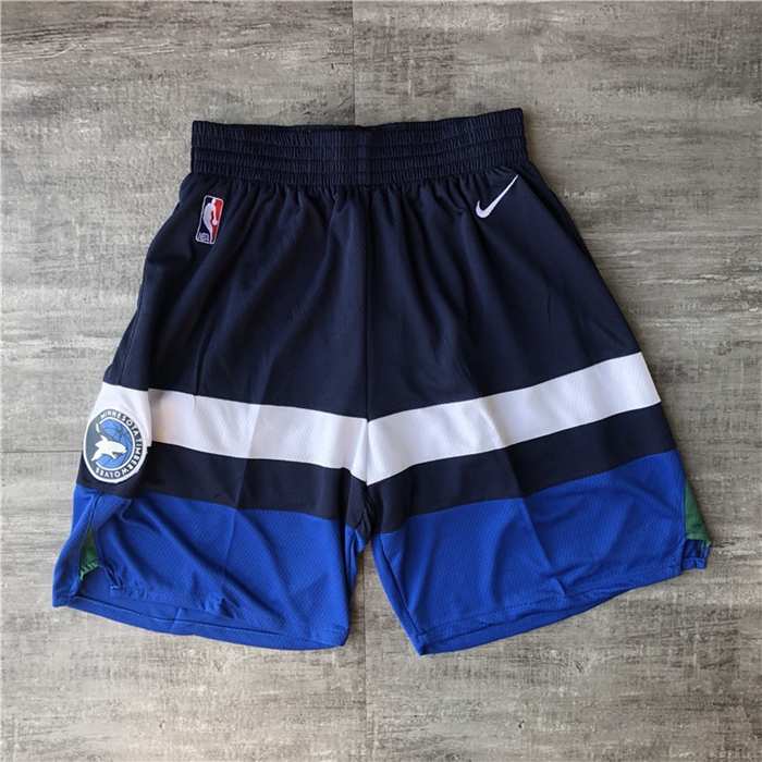 Minnesota Timberwolves Dark Blue NBA Shorts