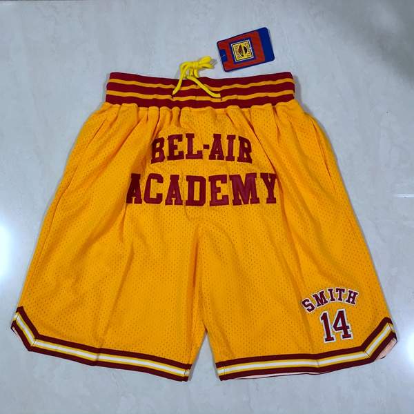 Movie Just Don Yellow NBA Shorts