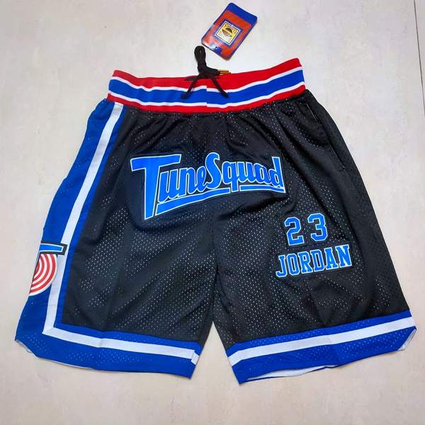 Movie Space Jam Just Don Black NBA Shorts 02