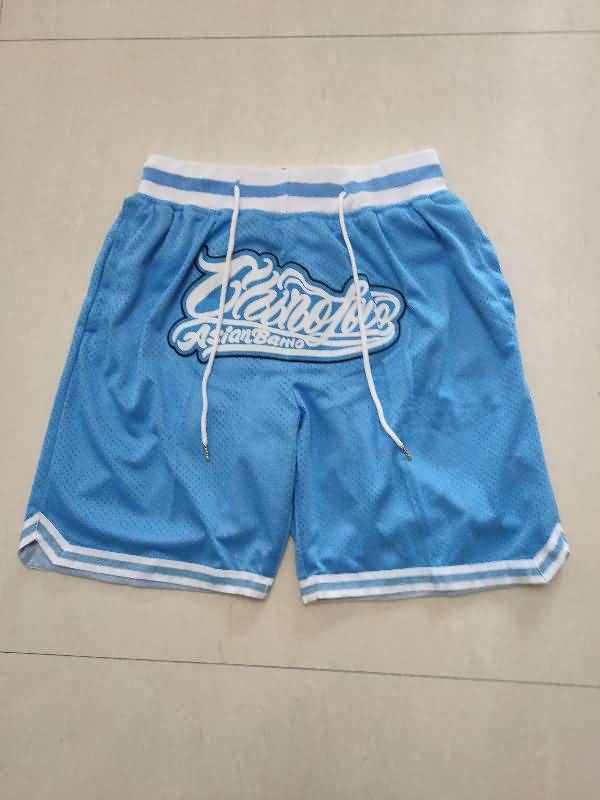 North Carolina Tar Heels Just Don Blue NCAA Shorts 03