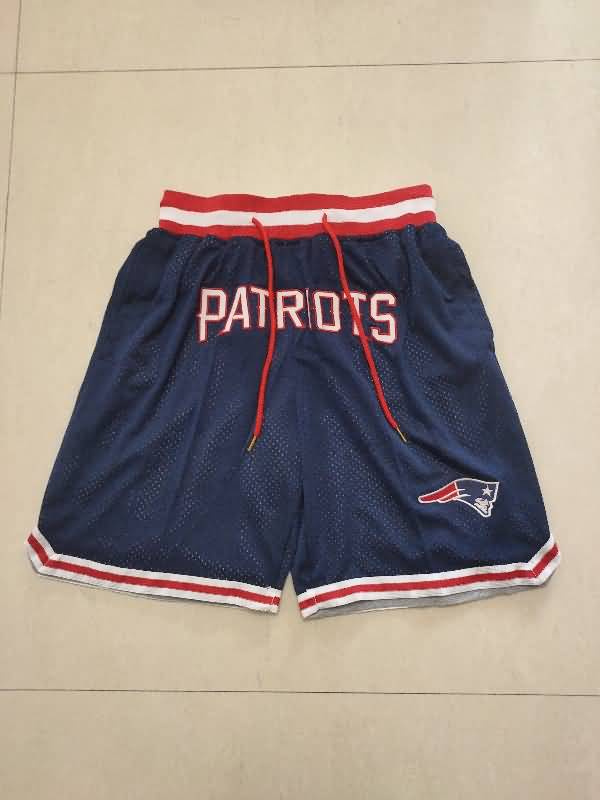 New England Patriots Just Don Dark Blue NFL Shorts