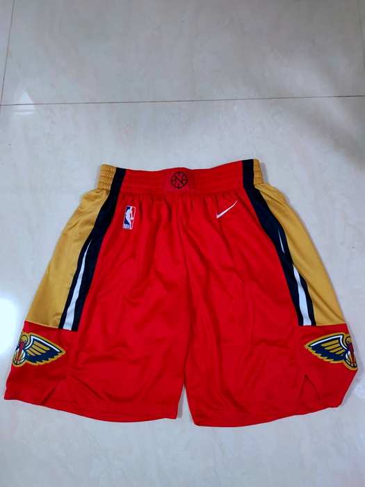 New Orleans Pelicans Red NBA Shorts