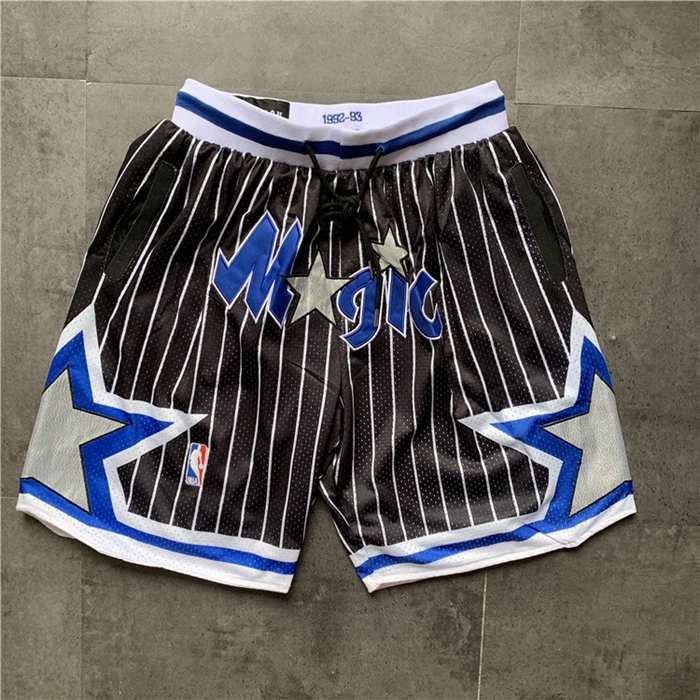 Orlando Magic Just Don Black NBA Shorts