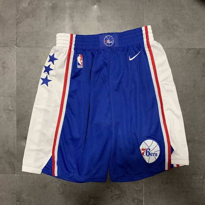 Philadelphia 76ers Blue NBA Shorts