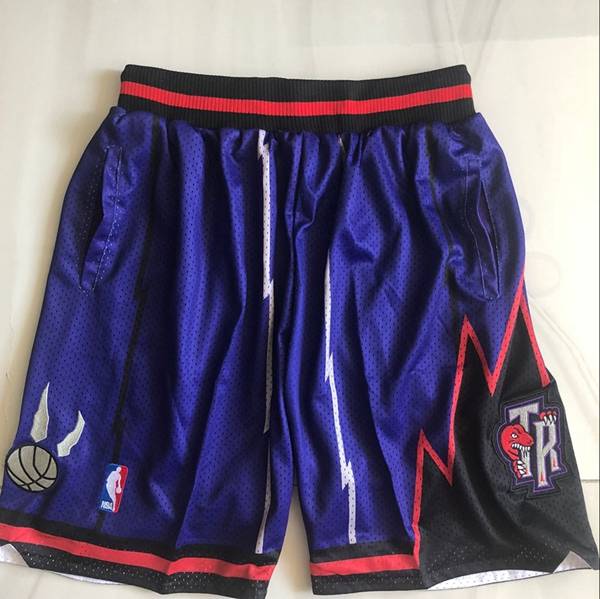 Toronto Raptors Mitchell&Ness Purple NBA Shorts 02