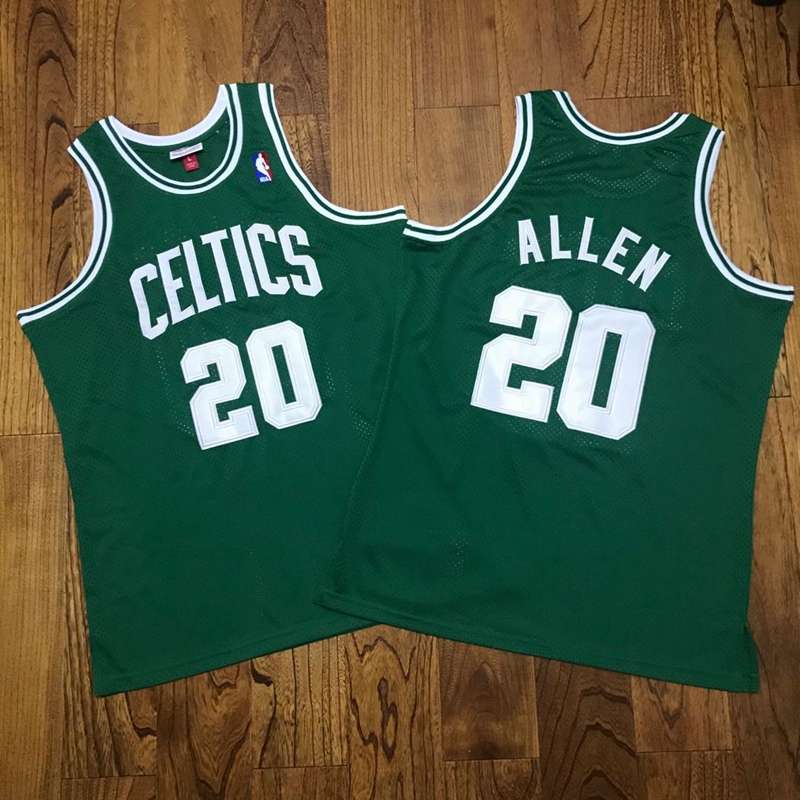 Boston Celtics 1996/97 Green #20 ALLEN Classics Basketball Jersey (Closely Stitched)