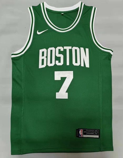 20/21 Boston Celtics Green #7 BROWN Basketball Jersey (Stitched)