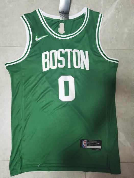 Boston Celtics 21/22 Green #0 TATUM Basketball Jersey (Stitched)