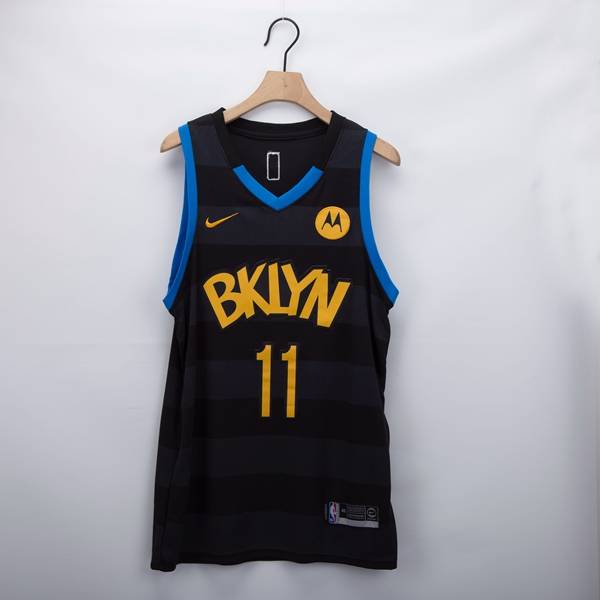 Brooklyn Nets 20/21 Black #11 IRVING Basketball Jersey 03 (Stitched)