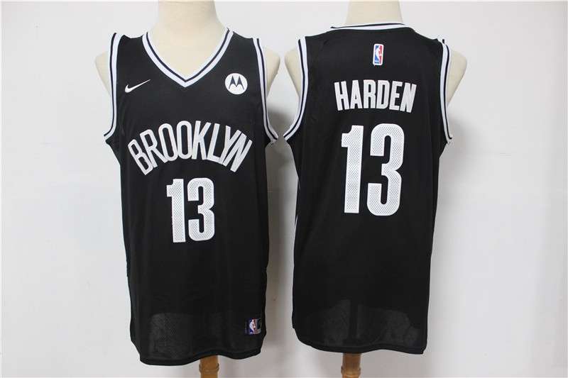 Brooklyn Nets 20/21 Black #13 HARDEN Basketball Jersey (Stitched)